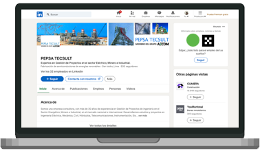 Redes sociales Pepsa Tecsult